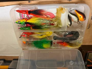 Artificiali per la pesca al luccio e bass