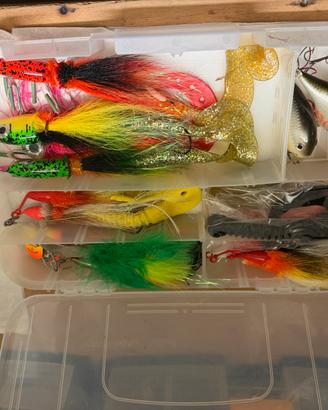Artificiali per la pesca al luccio e bass