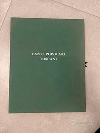 Rara Cartella d'Arte "Canti Popolari Toscani"