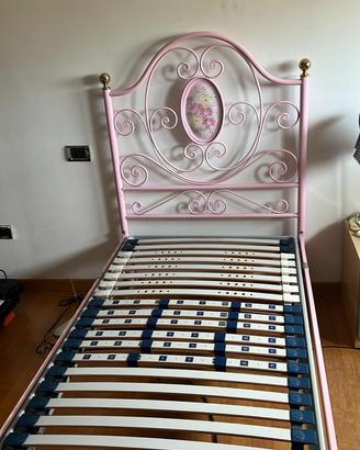 Letto bambina con rete elettrica singolo