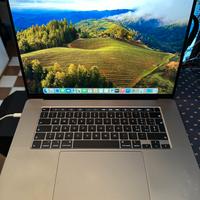 Macbook pro 16 pollici 512Gb 16gb Ram Touchbar