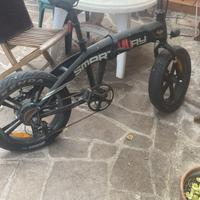 Bicicletta elettrica smartway M2 pieghevole