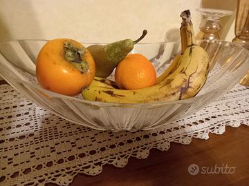 Fruttiera in vetro Porta frutta Ciotola frutta