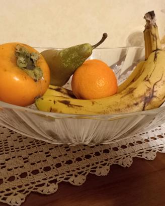 Fruttiera in vetro Porta frutta Ciotola frutta