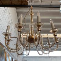 due lampadari  veneziani in vetro di Murano