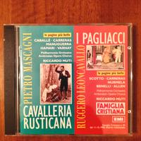 CD raccolta "Cavalleria Rusticana + I Pagliacci"