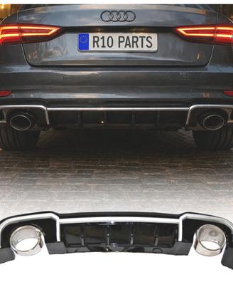 DIFFUSORE AUDI A3 SEDAN SLINE 17-20 LOOK RS3 + TER