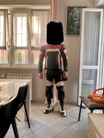 Tuta moto in pelle