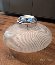 Plafoniera lampadario in Vetro di Murano VeninI