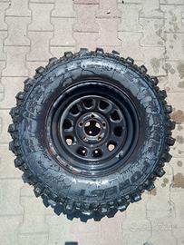 Ruote complete Ziarelli 245/70 R16 M+S Jeep