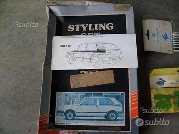 Strisce ornamentali e adesivi VW Golf e Polo