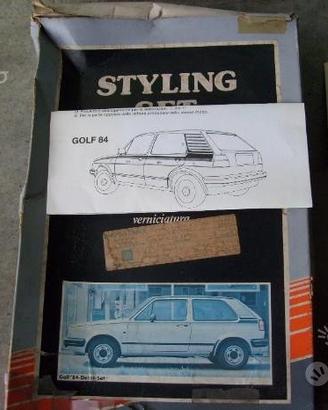 Strisce ornamentali e adesivi VW Golf e Polo