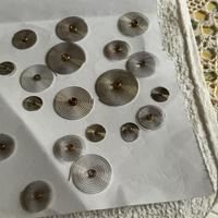 Blocco di 19 spirali per sveglie e orologi vintage