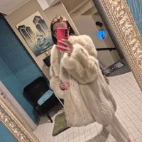 Pelliccia di volpe bianca shadow