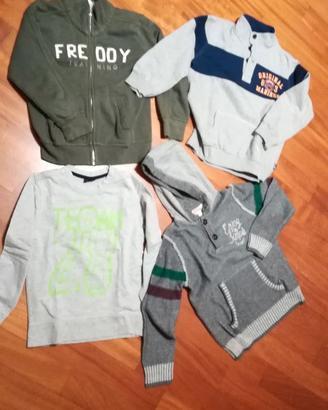 FELPE e MAGLIONI BAMBINO anni 6/8