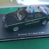 Modellino Alfa Romeo della Guardia di Finanza in s