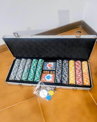 poker set fiches 500 nuovo