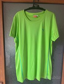 Tshirt verde/blu Puma