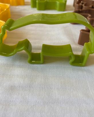 12 Formine per biscotti a forma di animali
