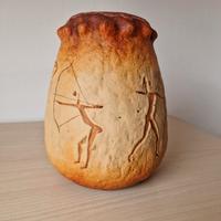 Vaso messicano rustico preistoria 