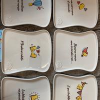 Mulino Bianco set completo 6 panPiattini