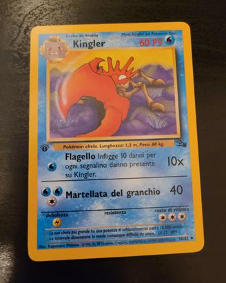 Kingler FO 38 prima edizione Near mint