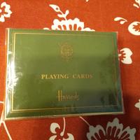 Set di carte da gioco doppio mazzo Harrods Knights