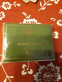 Set di carte da gioco doppio mazzo Harrods Knights