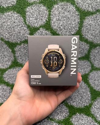 Garmin Fenix 8 43mm Amoled Sapphire - Nuovo