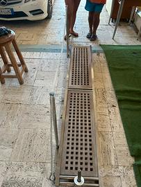 Passerella per barca pieghevole