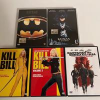 Lotto DVD vari: Tarantino, Pixar, Tim Burton