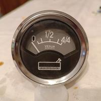 Raro strumento indicatore benzina vintage 