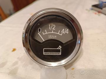 Raro strumento indicatore benzina vintage 