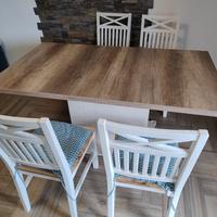 TAVOLO E SEDIE CONFORAMA 