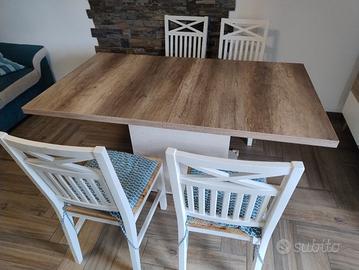 TAVOLO E SEDIE CONFORAMA 