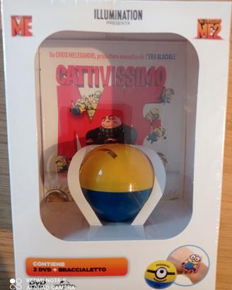 2 DVD + braccialetto MINIONS