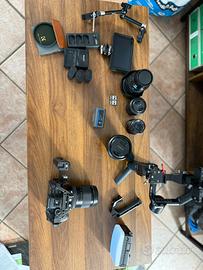 Attrezzatura video/foto professionale
