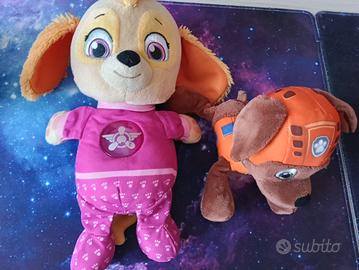 2 peluche Paw Patrol