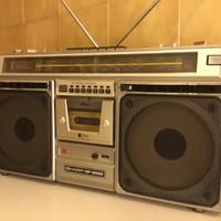 Radioregistratore boombox ghettoblaster Sharp 8585