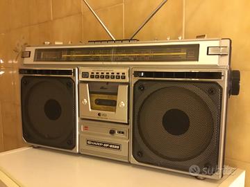 Radioregistratore boombox ghettoblaster Sharp 8585