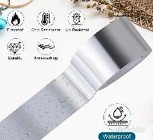 nastro di alluminio  adesivo 50mmx50 MT. 30 micron