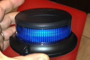 Ambulanza lampeggiante a led magnetico omologato