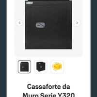 Cassaforte Yale Nera