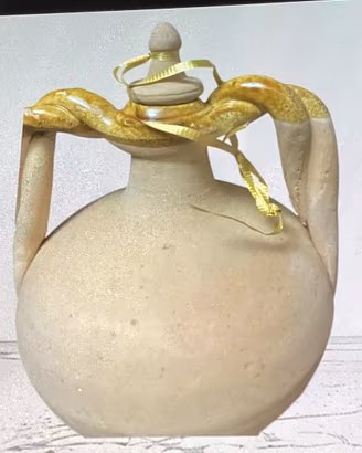 Anfora decorativa in terracotta