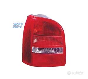 FANALE SINISTRO AUDI A4 B5 AVANT 94-98 ROSSO BIANC
