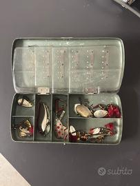 Set amo da pesca vintage