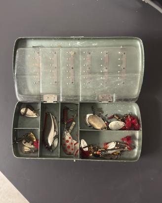 Set amo da pesca vintage