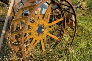 Gabbie in ferro per ruote posteriori trattore