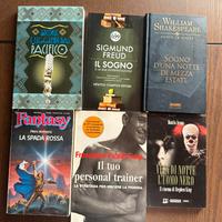 Set libri  (in blocco o sfusi)