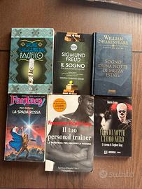 Set libri  (in blocco o sfusi)